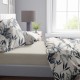 Σεντόνια Υπέρδιπλα Σετ Print Ευριδίκη 710 Ecru-Black Cotton Dimcol (220x240) 4Τεμ