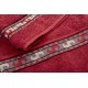 Πετσέτες Σετ Zucchi Red Jacquard Cotton Dimcol 2Τεμ