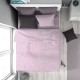Πάπλωμα Μονό Solid 506 Light Light Purple Cotton Dimcol (160x240) 1Τεμ