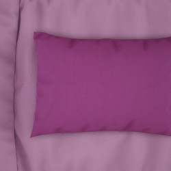 Μαξιλαροθήκη Solid 501 Dark Magenta Cotton Dimcol (50x70) 1Τεμ