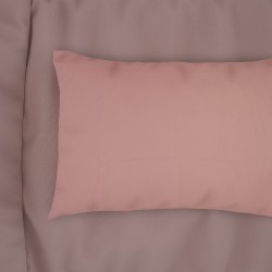 Μαξιλαροθήκη Solid 503 Dusty Rose Cotton Dimcol (50x70) 1Τεμ