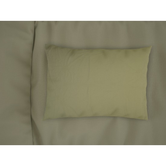 Μαξιλαροθήκη Solid 504 Olive Cotton Dimcol (50x70) 1Τεμ