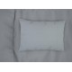 Μαξιλαροθήκη Solid 505 Light Blue-Grey Cotton Dimcol (50x70) 1Τεμ