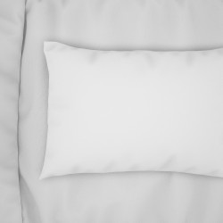 Μαξιλαροθήκες Σετ Exotic Line White Cotton Dimcol (50x70) 2Τεμ