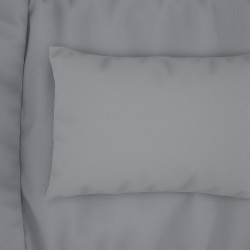 Μαξιλαροθήκες Σετ Exotic Line Grey Cotton Dimcol (50x70) 2Τεμ