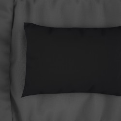 Μαξιλαροθήκες Σετ Exotic Line Black Cotton Dimcol (50x70) 2Τεμ