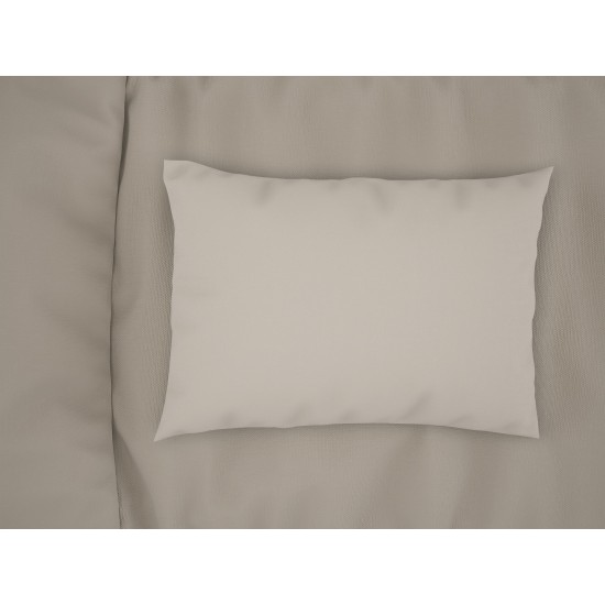 Μαξιλαροθήκες Σετ Exotic Line Beige Cotton Dimcol (50x70) 2Τεμ