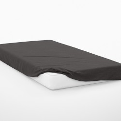 Κατωσέντονο Μονό Exotic Line Anthracite Cotton Dimcol (100x200+30) Με Λάστιχο 1Τεμ