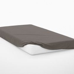 Κατωσέντονο Μονό Exotic Line Mocha Cotton Dimcol (100x200+30) Με Λάστιχο 1Τεμ