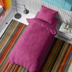 Πανωσέντονο Μονό Solid 499 Fuchsia Cotton Dimcol (160x240) 1Τεμ
