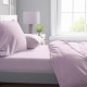 Πανωσέντονο Υπέρδιπλο Solid 506 Light Light Purple Cotton Dimcol (220x240) 1Τεμ