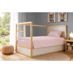 Κουβέρτα Πικέ Μονή Solid Classic English Rose Cotton Dimcol (165x270) 1Τεμ