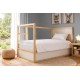 Κουβέρτα Πικέ Μονή Solid Classic White Cotton Dimcol (165x270) 1Τεμ