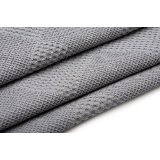Κουβέρτα Πικέ Μονή Solid Grey Cotton Dimcol (165x250) 1Τεμ Κουβέρτα Πικέ Μονή Solid Grey Cotton Dimcol (165x250) 1Τεμ