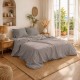 Κουβέρτα Πικέ King Size Solid Classic Elephant Cotton Dimcol (255x270) 1Τεμ