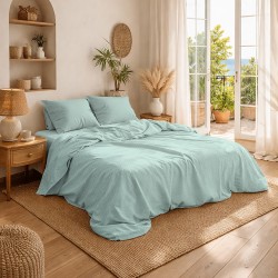 Κουβέρτα Πικέ King Size Solid Classic Mint Cotton Dimcol (255x270) 1Τεμ Κουβέρτα Πικέ King Size Solid Classic Mint Cotton Dimcol (255x270) 1Τεμ