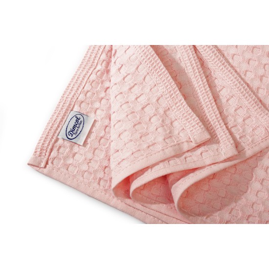 Ποτηρόπανο Πικέ Solid 325 English Rose Cotton Dimcol (50x70) 1Τεμ