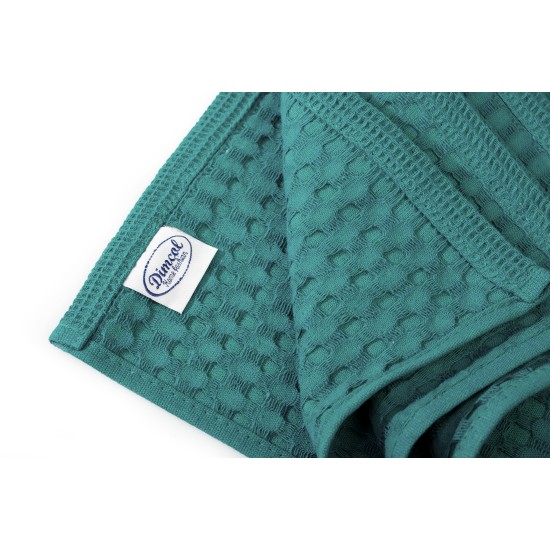 Ποτηρόπανο Πικέ Solid 325 Petrol Cotton Dimcol (50x70) 1Τεμ