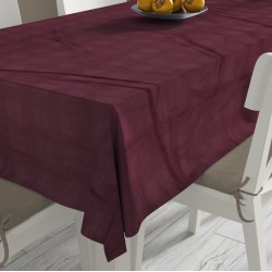 Τραπεζομάντηλο Ανεξίτηλο Νηματοβαφή Bordeaux Cotton Dimcol (140x140) 1Τεμ