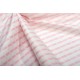 Τραπεζομάντηλο Ανεξίτηλο Νηματοβαφή White-Pink Cotton Dimcol (140x140) 1Τεμ