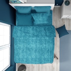 Πάπλωμα Υπέρδιπλο Premium Shadow 620 Turquoise Cotton Dimcol (220x240) 1Τεμ