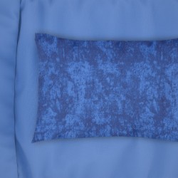 Μαξιλαροθήκη Premium Shadow 631 Electric Blue Cotton Dimcol (50x70) 1Τεμ