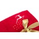 Πετσέτες Χριστουγεννιάτικες 0 Σετ Christmas Time Reindeer Red Cotton Dimcol 2Τεμ