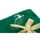Πετσέτες Χριστουγεννιάτικες 0 Σετ Christmas Time Reindeer Green Cotton Dimcol 2Τεμ