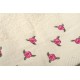 Πετσέτα Με Κέντημα Προσώπου Ανθάκι Ecru Cotton Dimcol (50x90) 1Τεμ