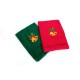 Πετσέτες Χριστουγεννιάτικες 0 Σετ Christmas Time Bells Red-Green Cotton Dimcol (40x60) 2Τεμ