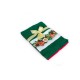 Πετσέτες Χριστουγεννιάτικες 0 Σετ Christmas Time Ornaments Red-Green Cotton Dimcol (40x60) 2Τεμ
