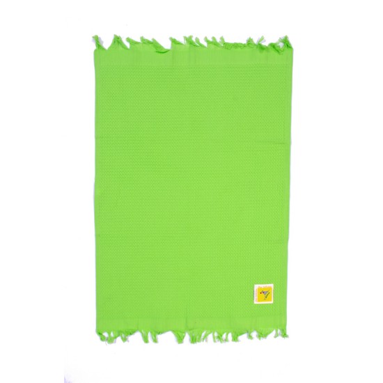 Ποτηρόπανo Πικέ Cocktail Green Cotton Dimcol (45x65) 1Τεμ