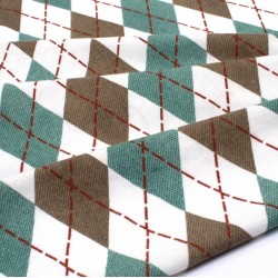 Σεντόνια Φανελένια Υπέρδιπλα Σετ Diamond 329 Petrol Flannel Cotton Dimcol (220x240) 4Τεμ