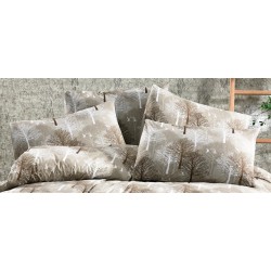 Μαξιλαροθήκη Forest 311 Beige Dimcol (50x70) 1Τεμ