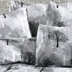 Μαξιλαροθήκη Forest 312 Grey Dimcol (50x70) 1Τεμ