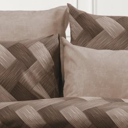 Μαξιλαροθήκη Αλκμήνη 451 Beige Dimcol (50x70) 1Τεμ