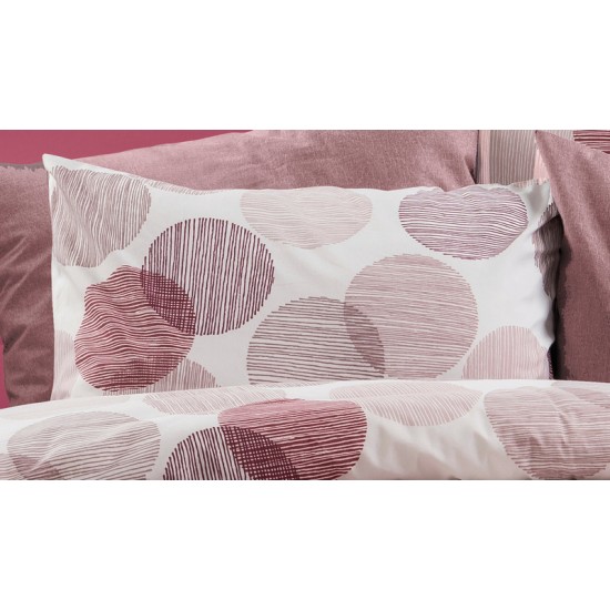 Μαξιλαροθήκη Print Κοραλία 466 Rotten Apple Dimcol (50x70) 1Τεμ