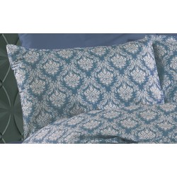 Μαξιλαροθήκη  Οφηλία 279 Blue Polycotton Dimcol (50x70) 1Τεμ