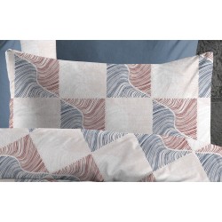Μαξιλαροθήκες Κλεοπάτρα 610 Blue-Red Dimcol (50x70) 1Τεμ