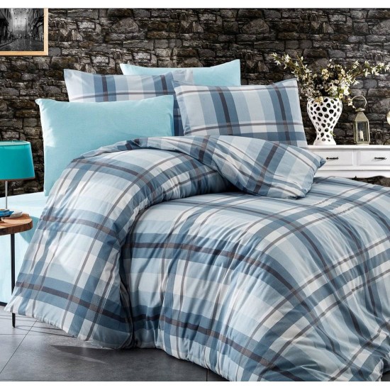 Σεντόνια King Σετ Εκάβη 421 Sky Blue Polycotton Dimcol (240x270) 4Τεμ Σεντόνια King Σετ Εκάβη 421 Sky Blue Polycotton Dimcol (240x270) 4Τεμ