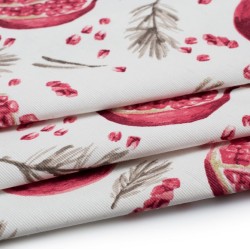 Καρέ Αλέκιαστο Pomegranate 458 White Dimcol (90x90) 1Τεμ