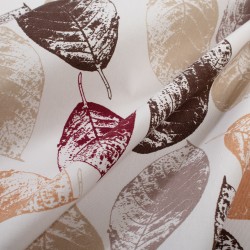 Τραπεζομάντηλο Αλέκιαστο Leaves 467 Brown Dimcol (140x300) 1Τεμ