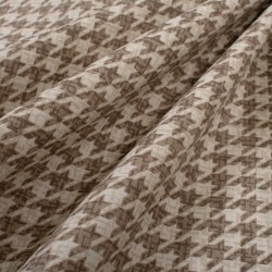 Τραπεζομάντηλο Αλέκιαστο Houndstooth 473 Beige Dimcol (140x300) 1Τεμ