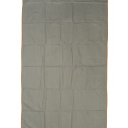 Πετσέτα Γυμναστηρίου Quick Dry Grey-Orange Micro Dimcol (50x80) 1Τεμ