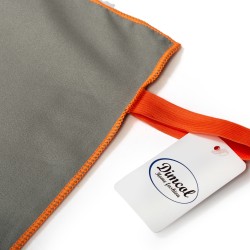 Πετσέτα Γυμναστηρίου Quick Dry Grey-Orange Micro Dimcol (50x80) 1Τεμ