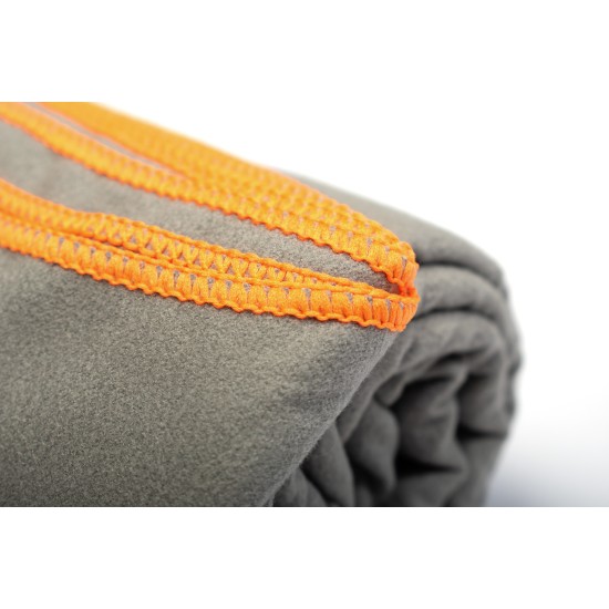Πετσέτα Γυμναστηρίου Quick Dry Grey-Orange Micro Dimcol (50x80) 1Τεμ