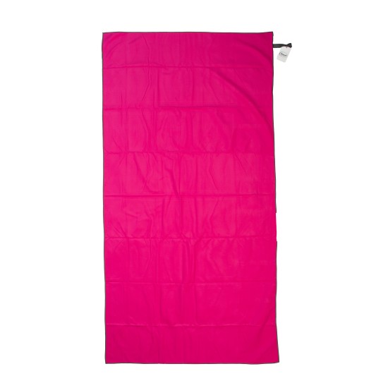 Πετσέτα Γυμναστηρίου Quick Dry Fuchsia-Dark Grey Micro Dimcol (50x80) 1Τεμ