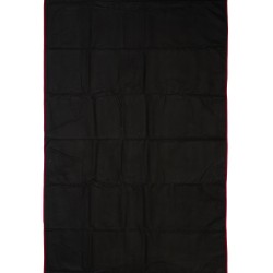 Πετσέτα Γυμναστηρίου Quick Dry Black-Bordeaux Micro Dimcol (50x80) 1Τεμ