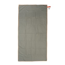 Πετσέτα Θαλάσσης Quick Dry Grey-Orange Micro Dimcol (80x160) 1Τεμ