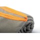 Πετσέτα Θαλάσσης Quick Dry Grey-Orange Micro Dimcol (80x160) 1Τεμ